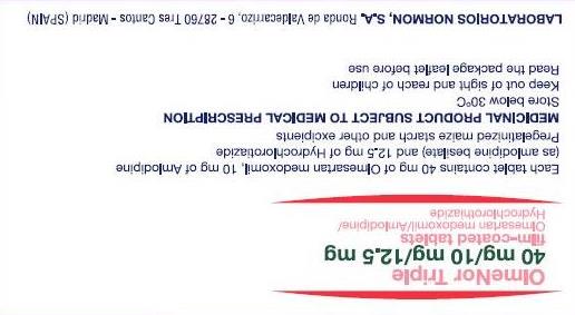 Olmenor Triple 40/10/12.5mg